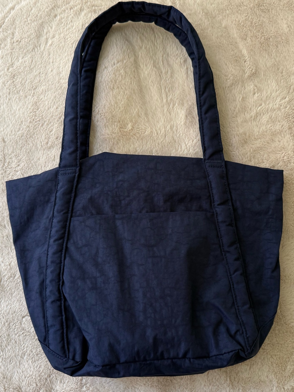 BAGGU Mini Cloud Bag Tote Navy NWOT - Picture 11 of 11
